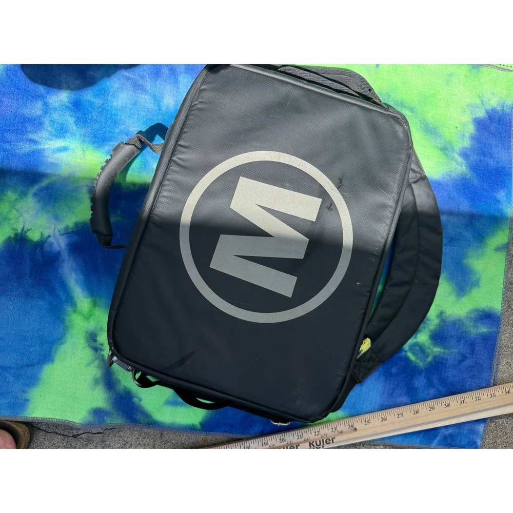 Meret Go Bag Tactical Messenger Bag Unisex Large Black Ballistic Nylon EMS Duty - Picture 2 of 6